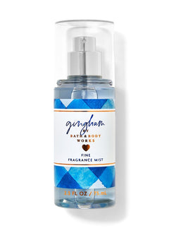 Bath and bodyworks Gingham Blue
